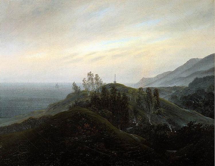 Caspar David Friedrich View of the Baltic